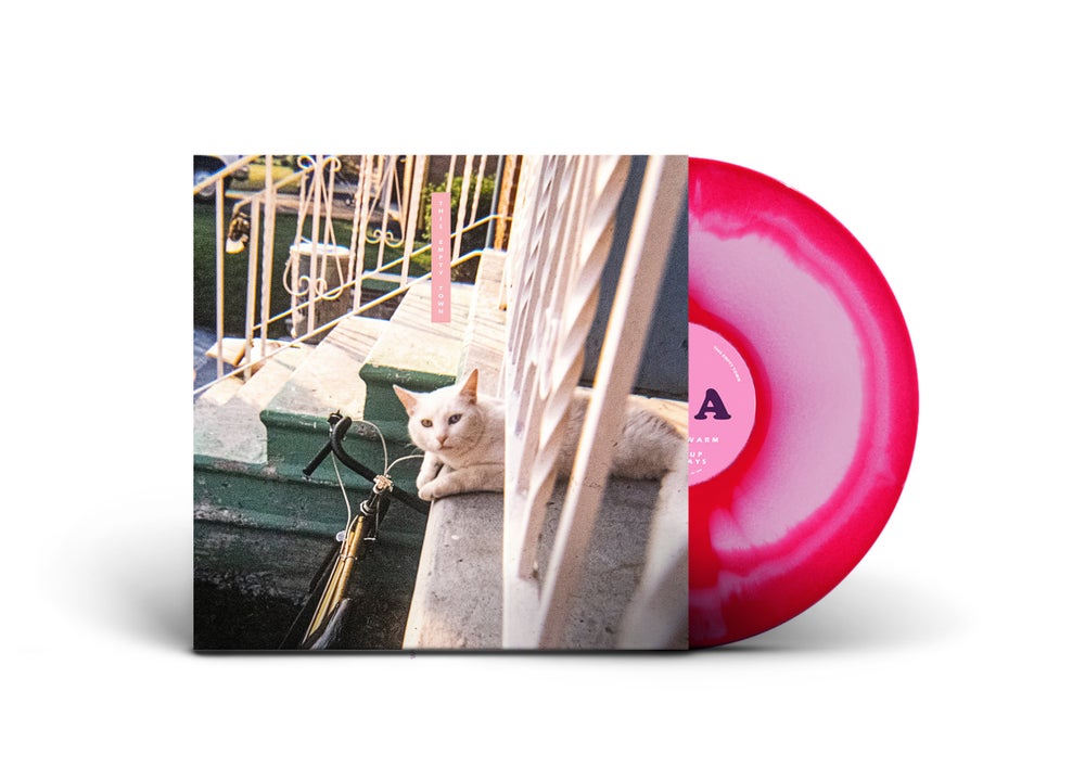 Jaguar Sun - 'This Empty Town' Red / Baby Pink Swirl Vinyl