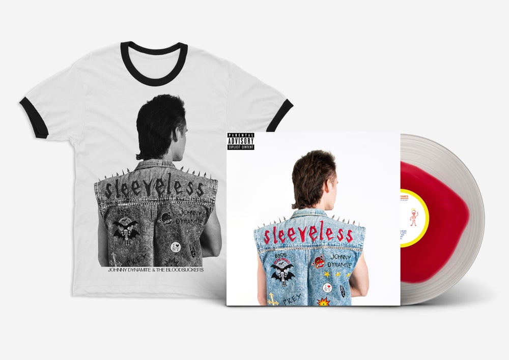 Johnny Dynamite & The Bloodsuckers - 'Sleeveless' LP / Tee Shirt Bundle