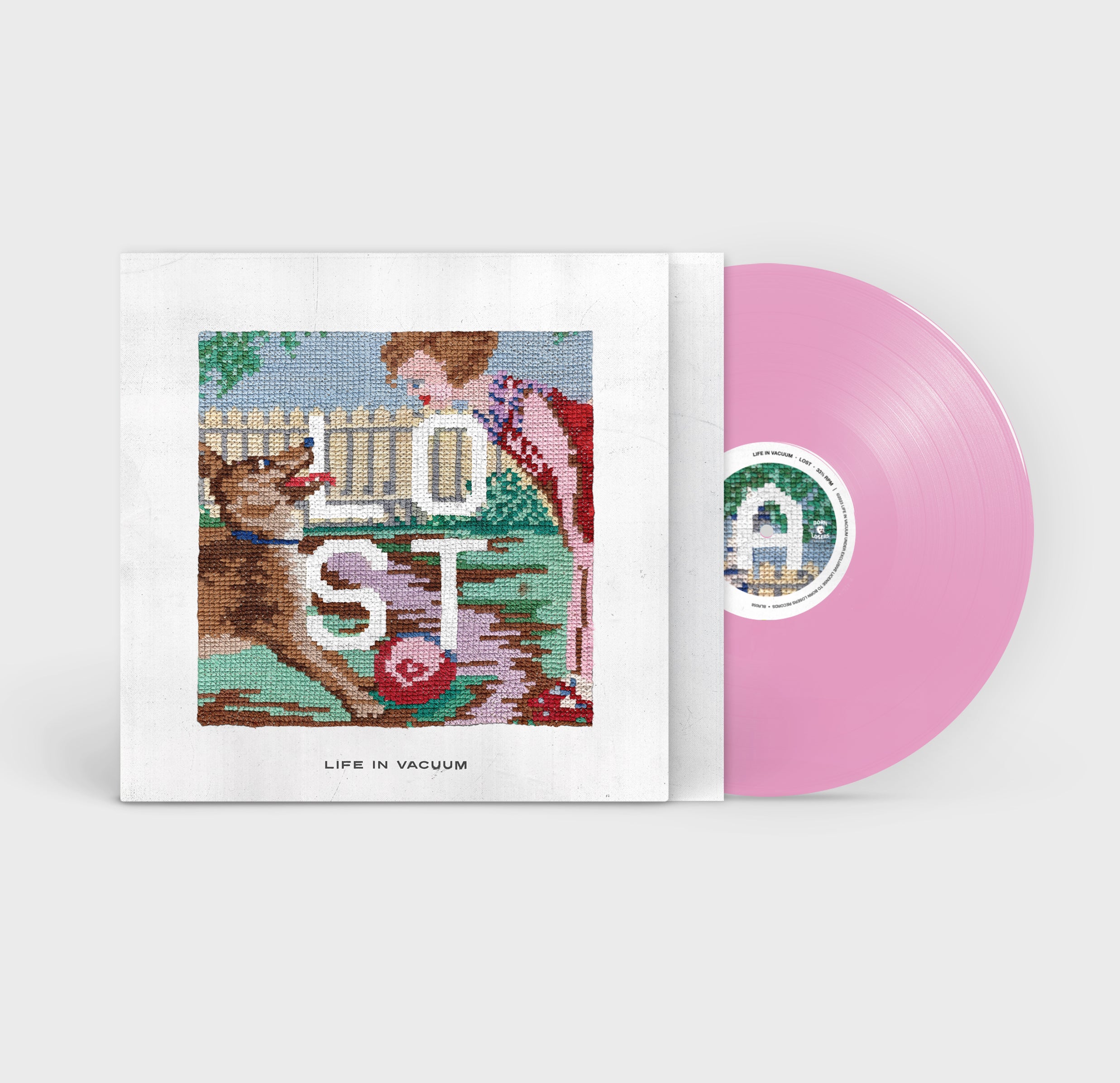 Life In Vacuum - Lost Clear Pink Vinyl