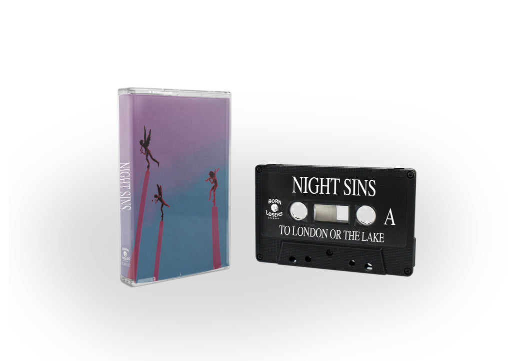 Night Sins - To London Or The Lake Black Cassette