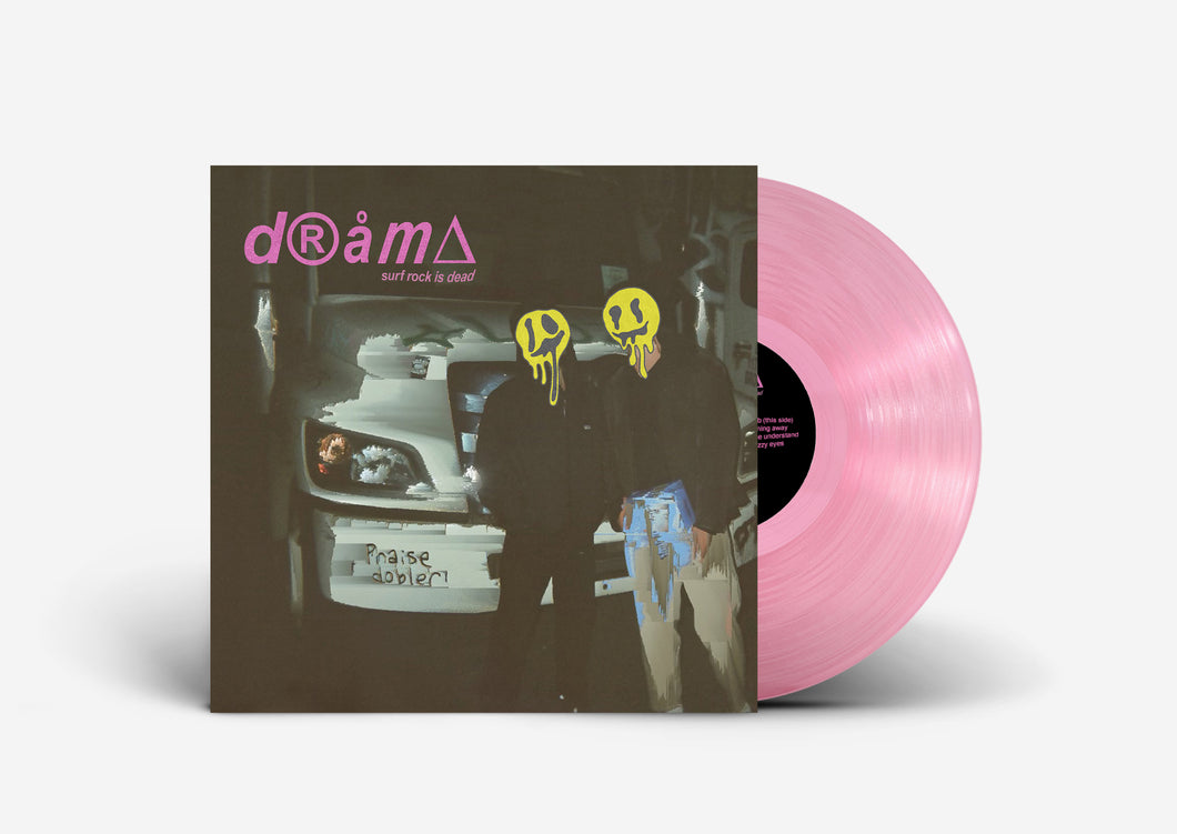 Surf Rock Is Dead - 'drama' Clear Pink Vinyl