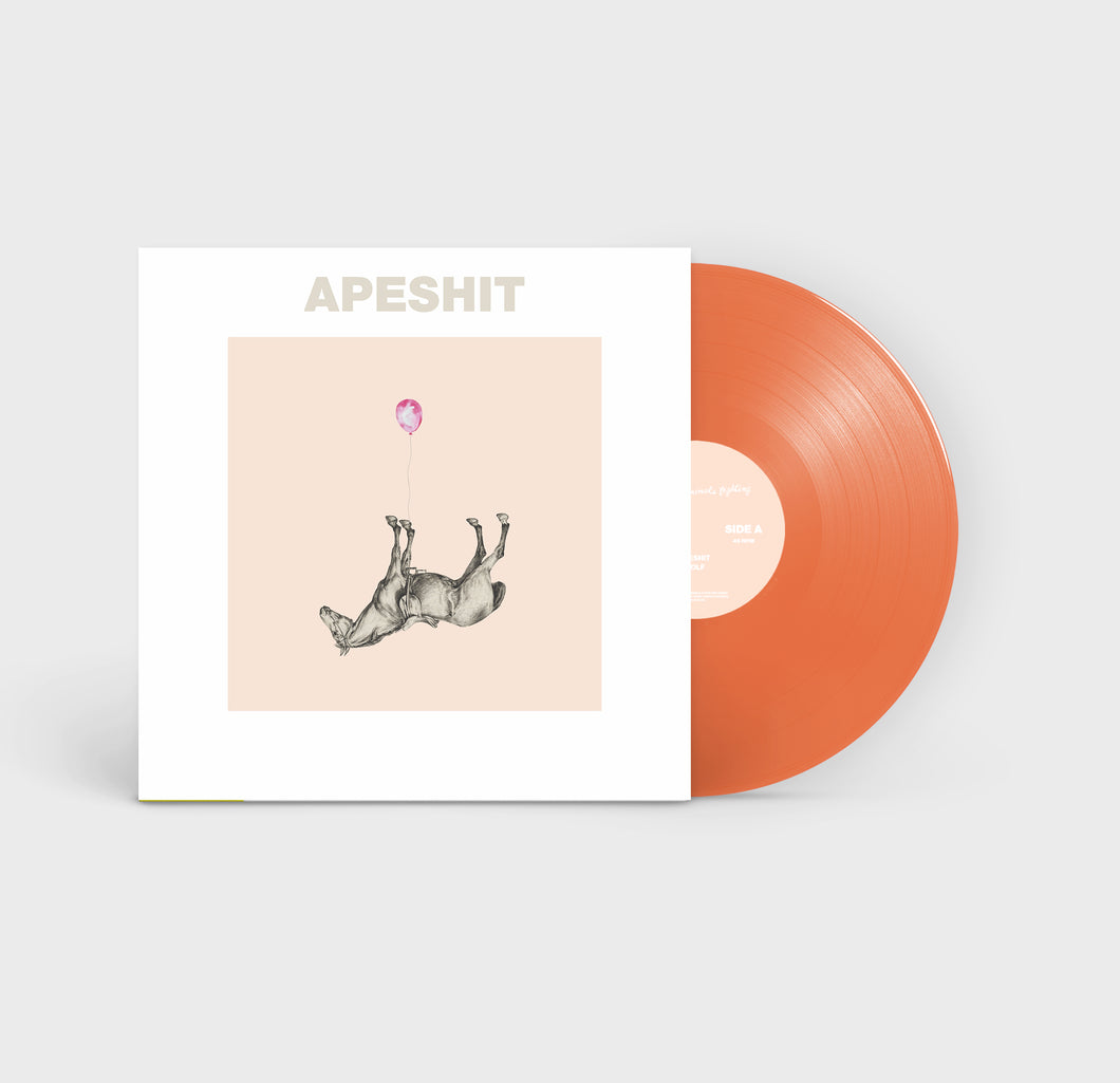 The Sound of Animals Fighting - APESHIT Clear Orange Vinyl