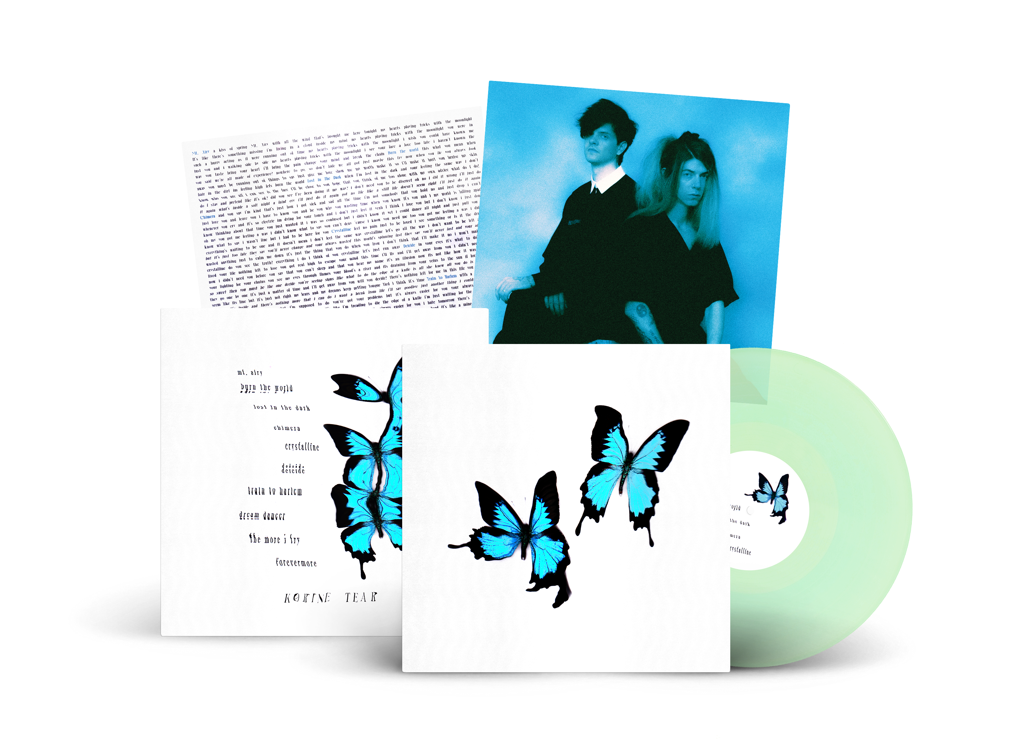 Korine - 'Tear' Coke Bottle Clear Vinyl