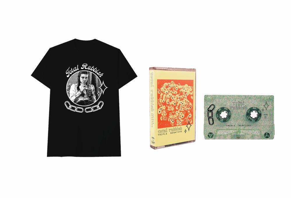 Total Rubbish - 'Triple Negative' Green Glitter Cassette