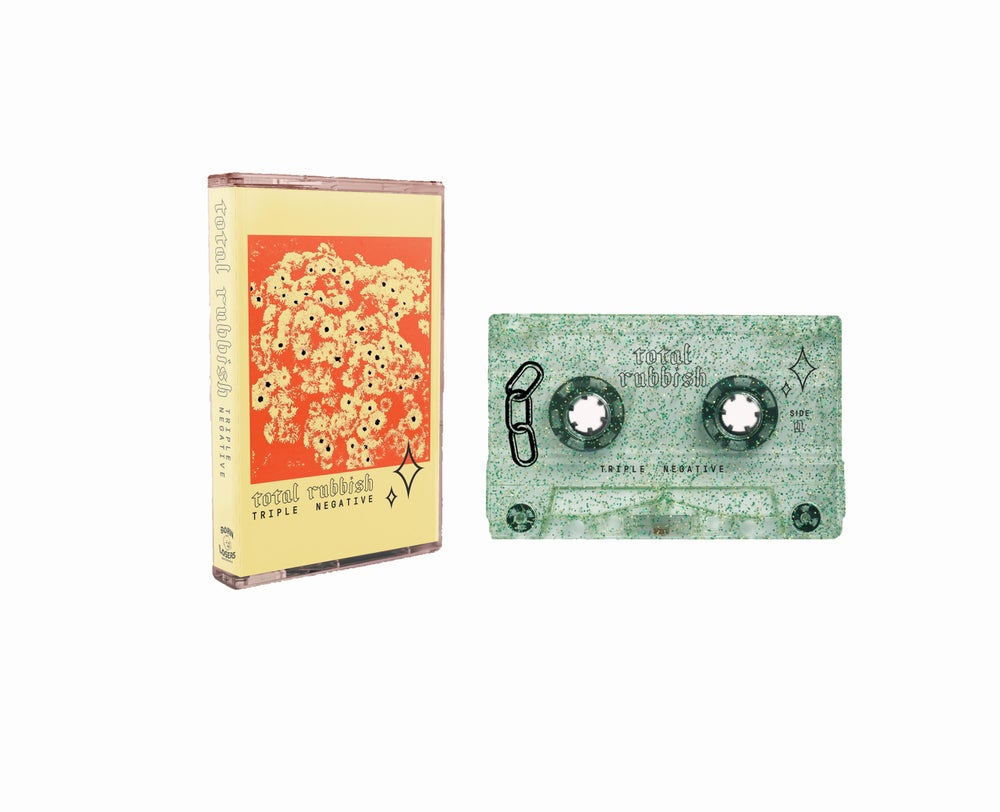 Total Rubbish - 'Triple Negative' Green Glitter Cassette