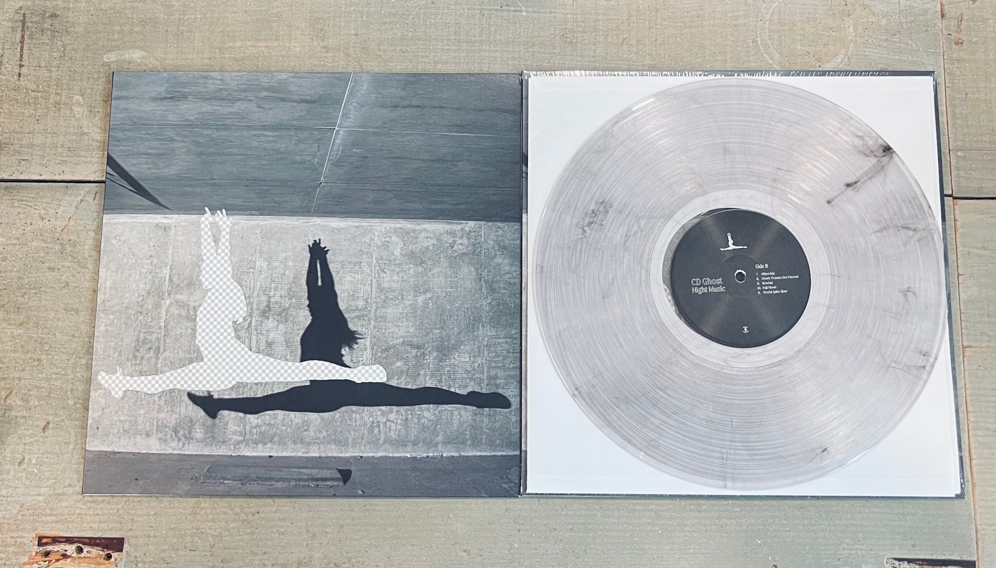 CD Ghost - Night Music - Clear / Black Transition Vinyl