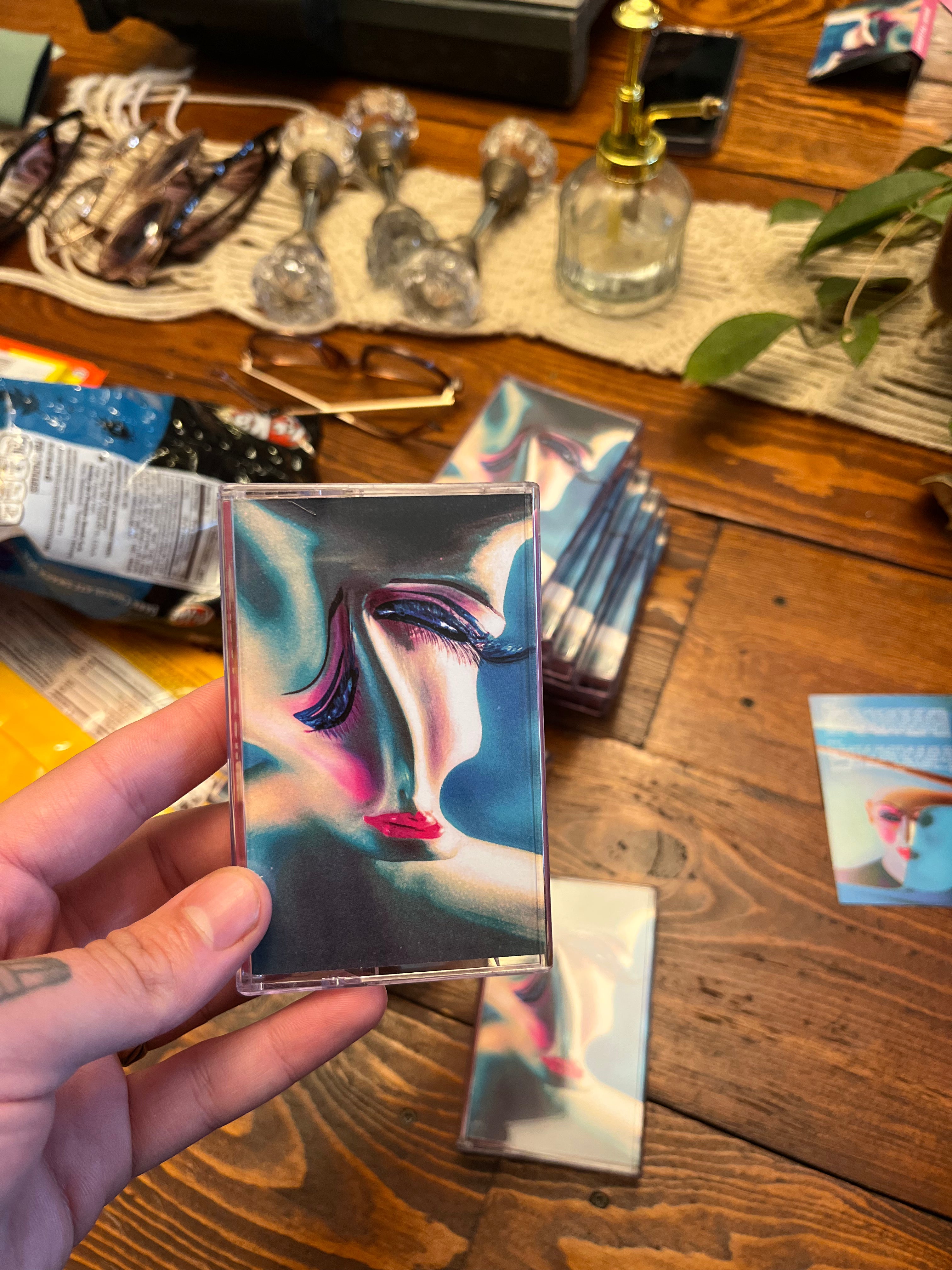 Hospital Gown - 'Diamond Life 2' Transparent Blue Cassette