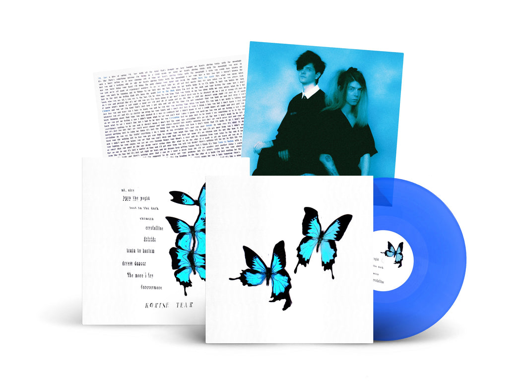 Korine - 'Tear' Clear Blue Vinyl