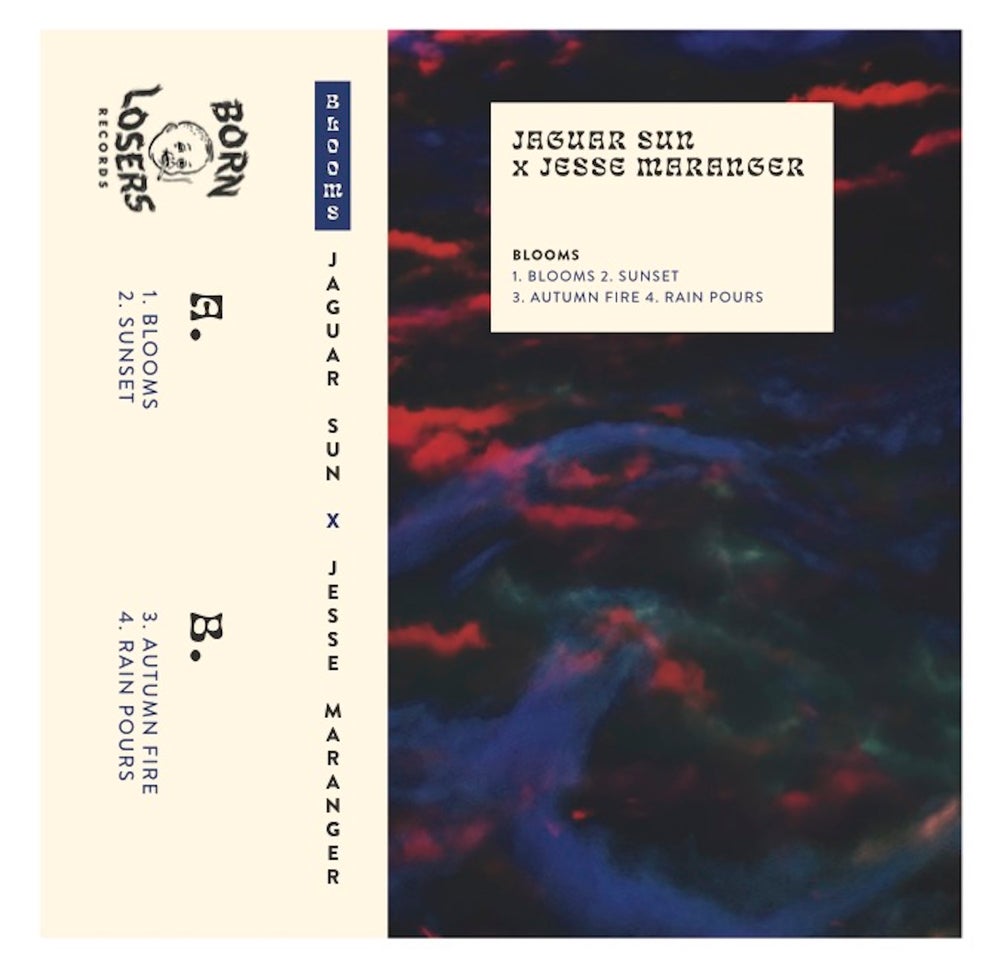 Jaguar Sun x Jesse Maranger - 'Blooms' Translucent Red Cassette