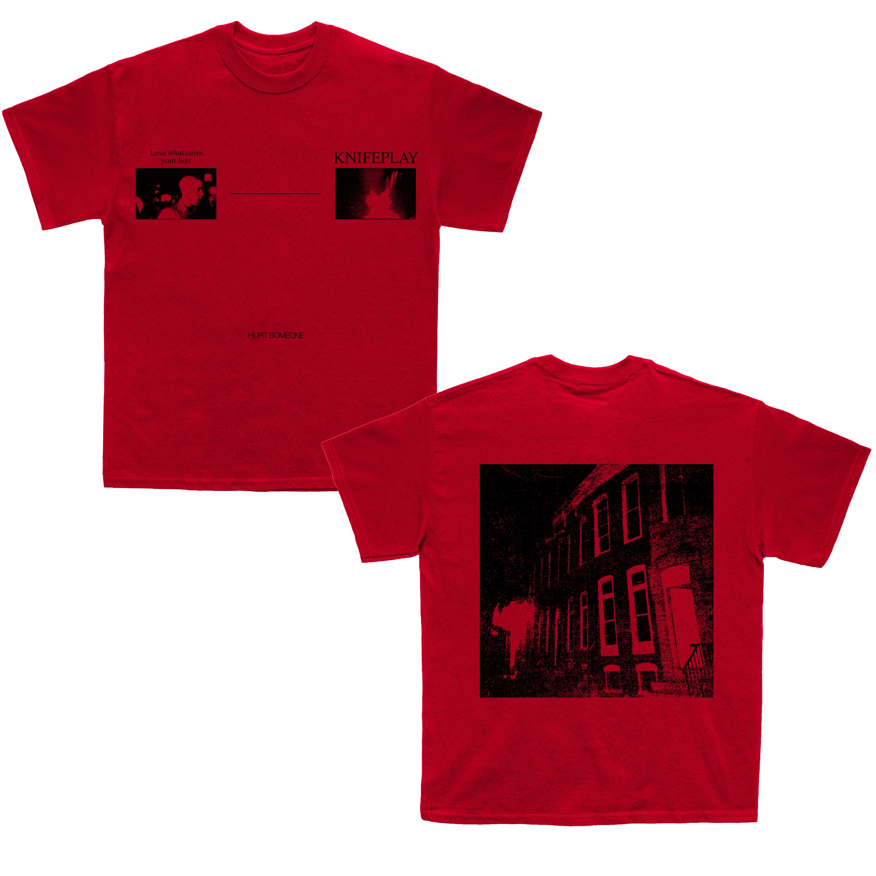 Knifeplay Comfort Colors 'Hurt Someone' Tee